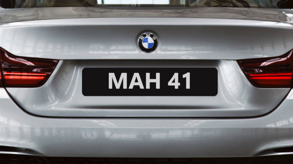 Enjoy your new car with a private number plate..