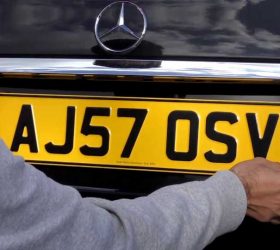 Enjoy your new car with a private number plate,