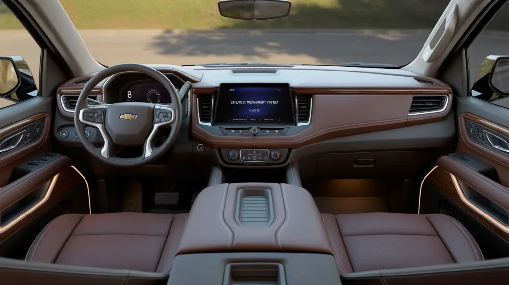 Chevy Tahoe 2025 Interior